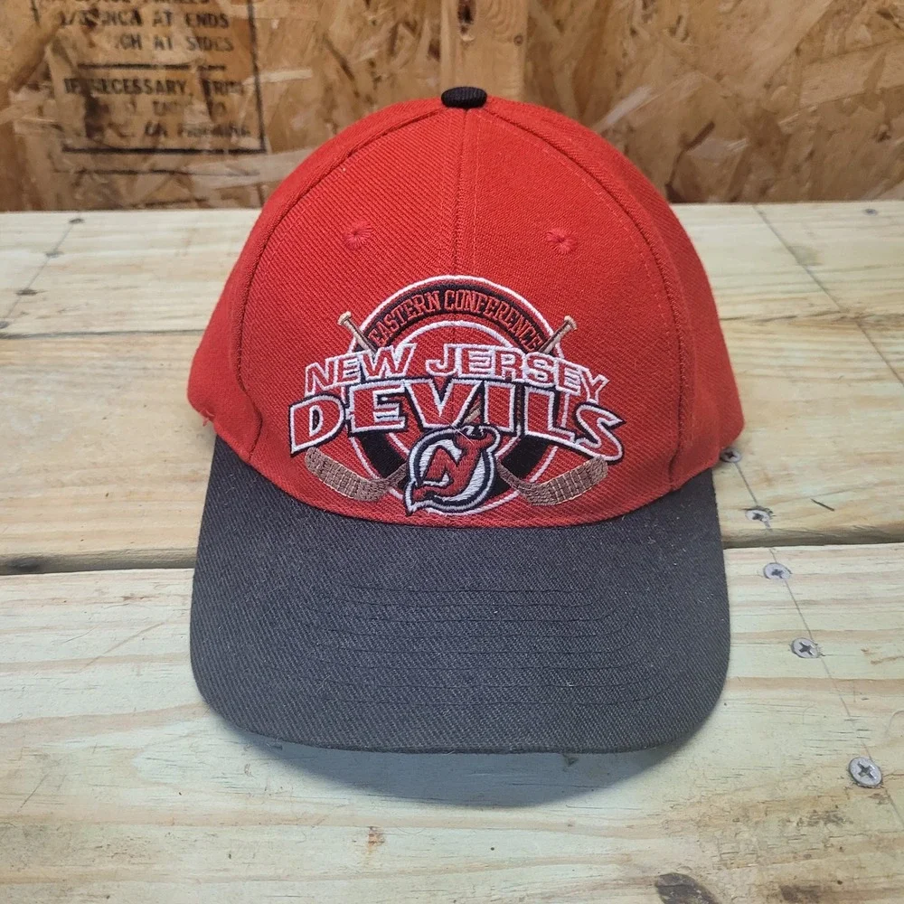 New Jersey Devils Hockey Hat Russell Athletic NHL Eastern Conference Cap